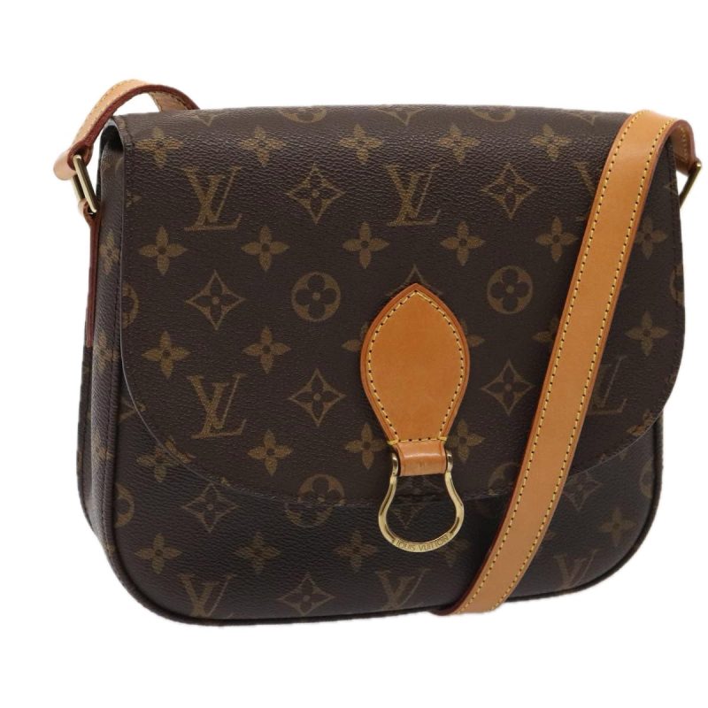 Louis Vuitton Monogram Saint Cloud GM Shoulder Bag M51242  yk14660