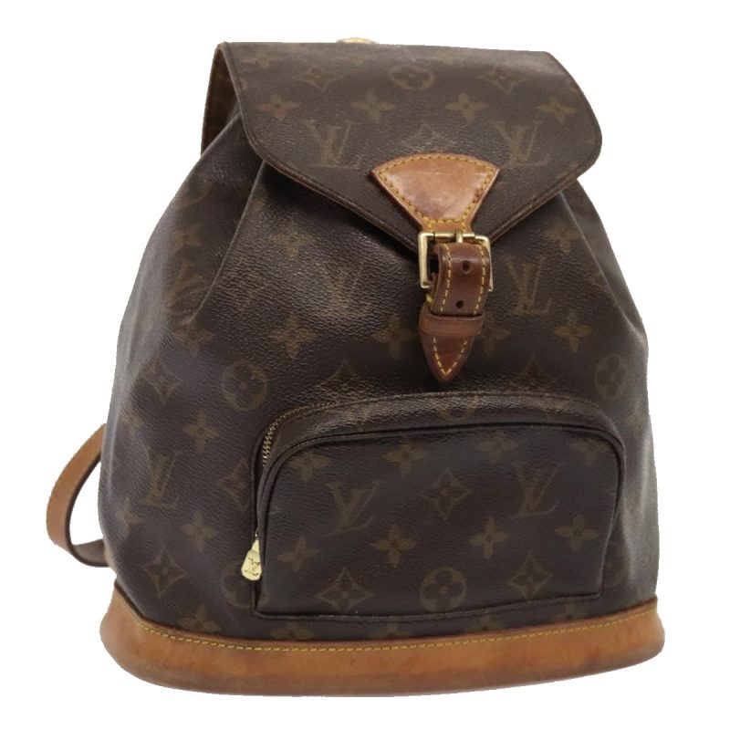 Louis Vuitton Monogram Montsouris MM Backpack M51136  yk14664