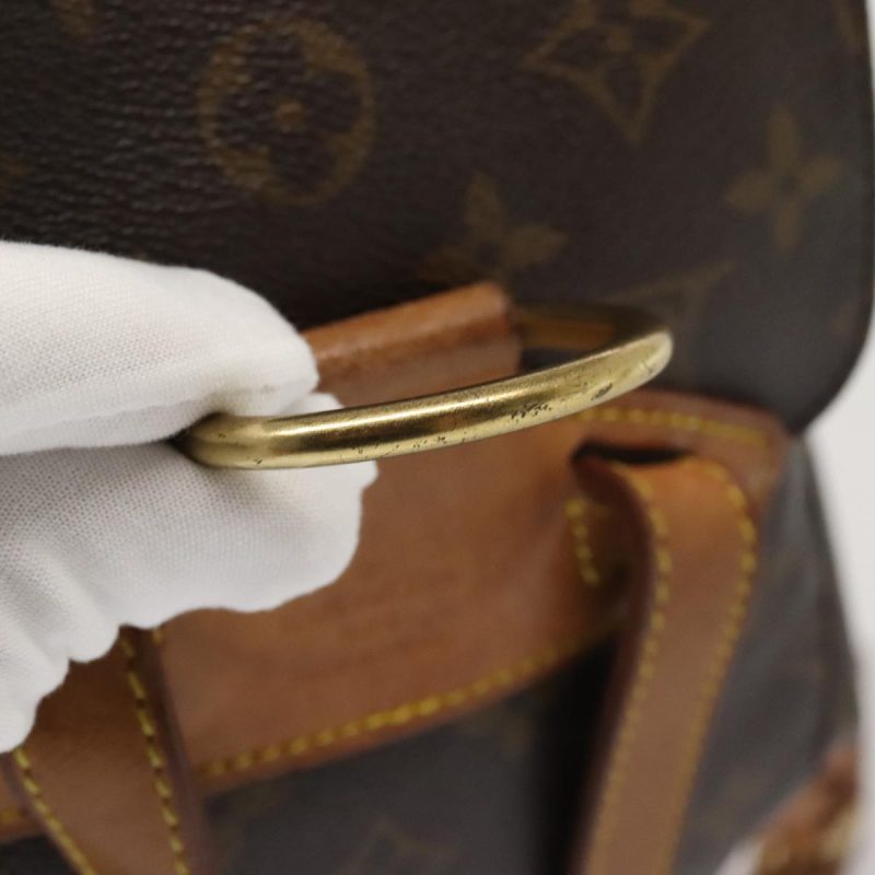 Louis Vuitton Monogram Montsouris MM Backpack M51136  yk14664 - Image 7