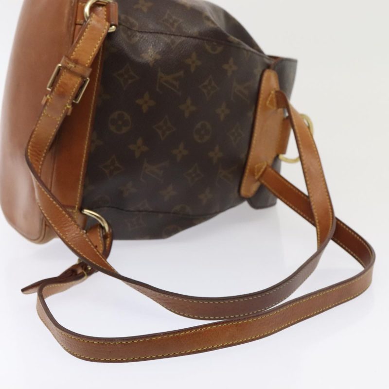 Louis Vuitton Monogram Montsouris MM Backpack M51136  yk14664 - Image 8