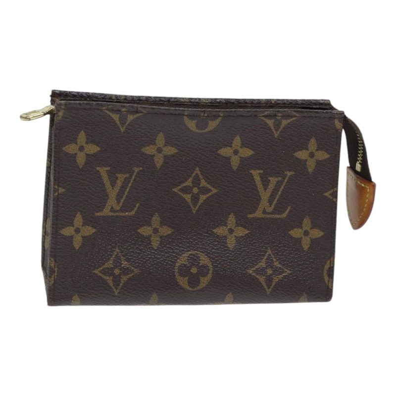 Louis Vuitton Monogram Poche Toilette 15 Pouch M47546  yk14690