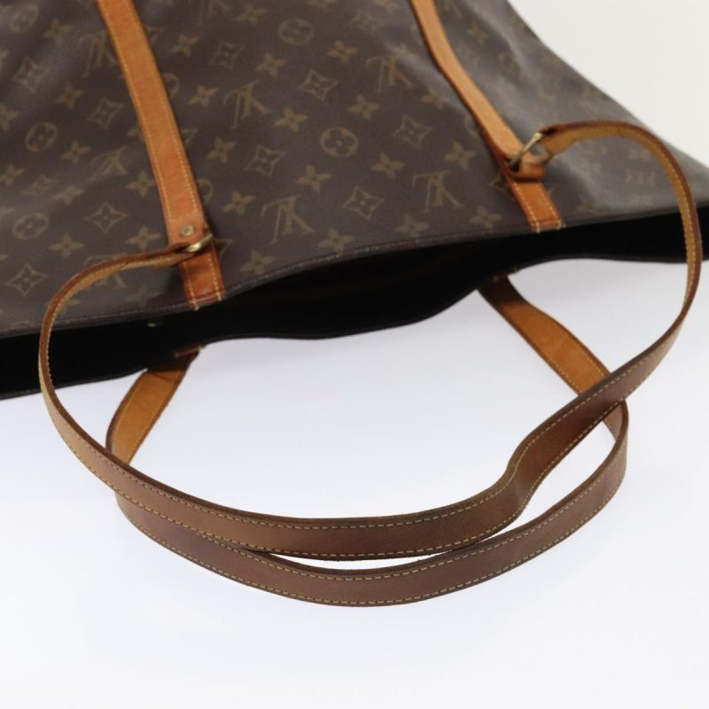 Louis Vuitton Monogram Sac Shopping Tote Bag M51108  yk14697 - Image 7