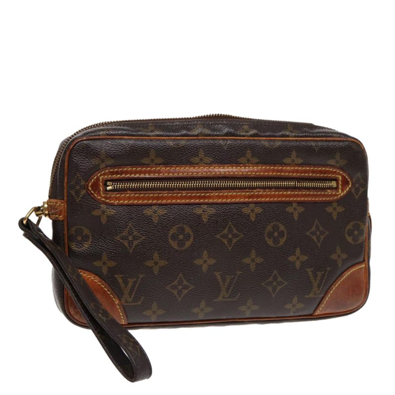 Louis Vuitton Monogram Marly Dragonne GM Clutch Bag M51825  yk14699