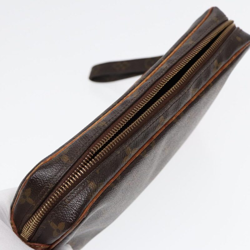 Louis Vuitton Monogram Marly Dragonne GM Clutch Bag M51825  yk14699 - Image 6