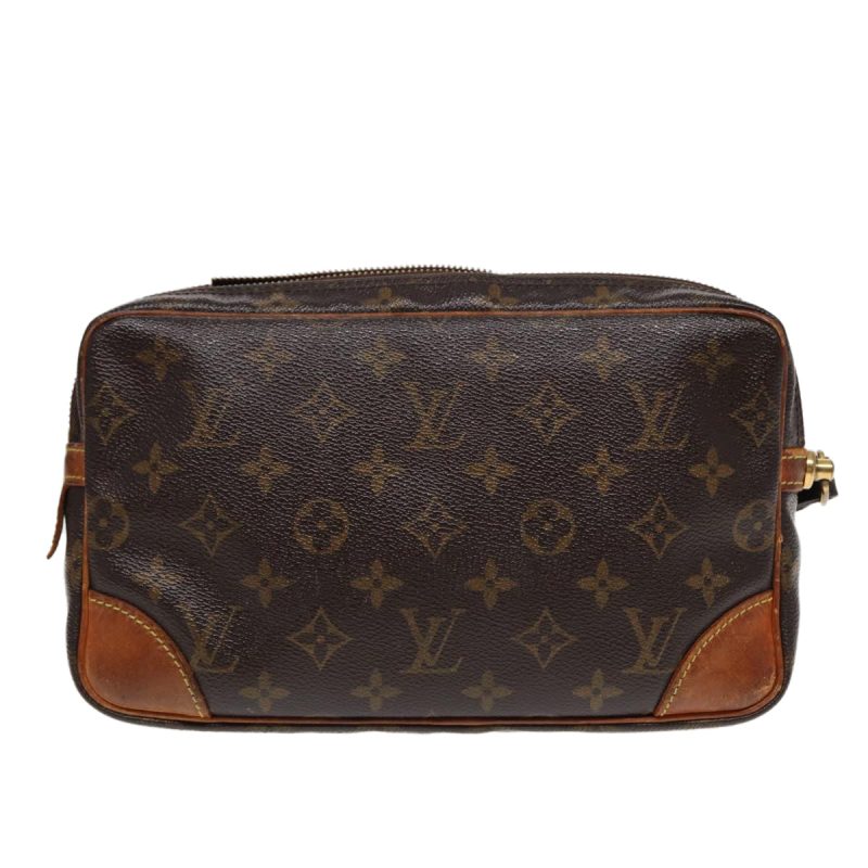 Louis Vuitton Monogram Marly Dragonne GM Clutch Bag M51825  yk14699 - Image 2