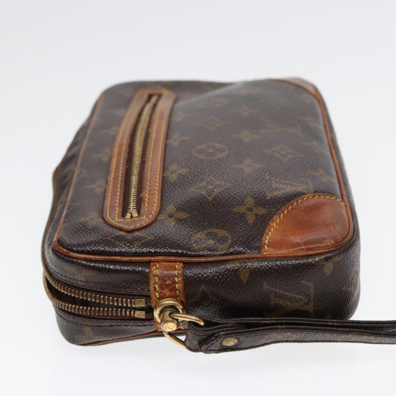 Louis Vuitton Monogram Marly Dragonne GM Clutch Bag M51825  yk14699 - Image 3