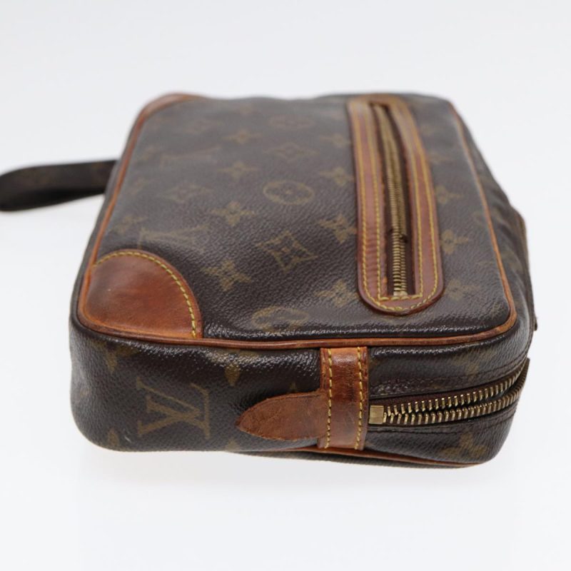Louis Vuitton Monogram Marly Dragonne GM Clutch Bag M51825  yk14699 - Image 4
