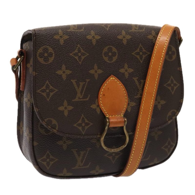 Louis Vuitton Monogram Saint Cloud MM Shoulder Bag M51243  yk14712