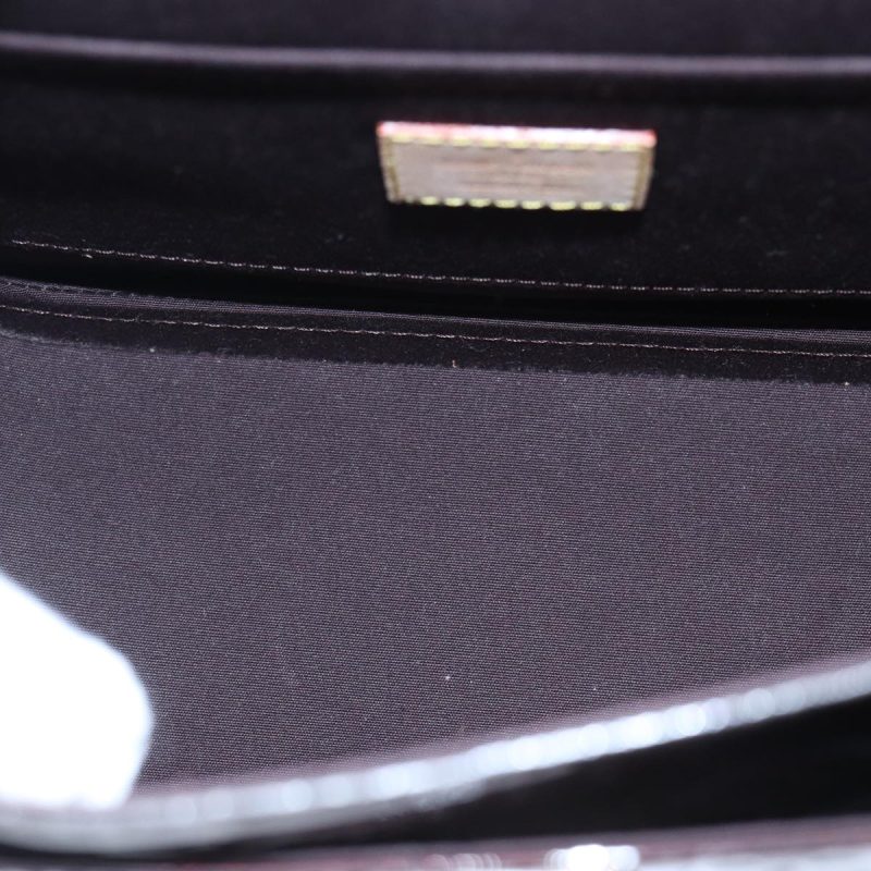 Louis Vuitton Monogram Vernis Mirada Hand Bag 2way Amarante M91397 Auth yk14724 - Image 10