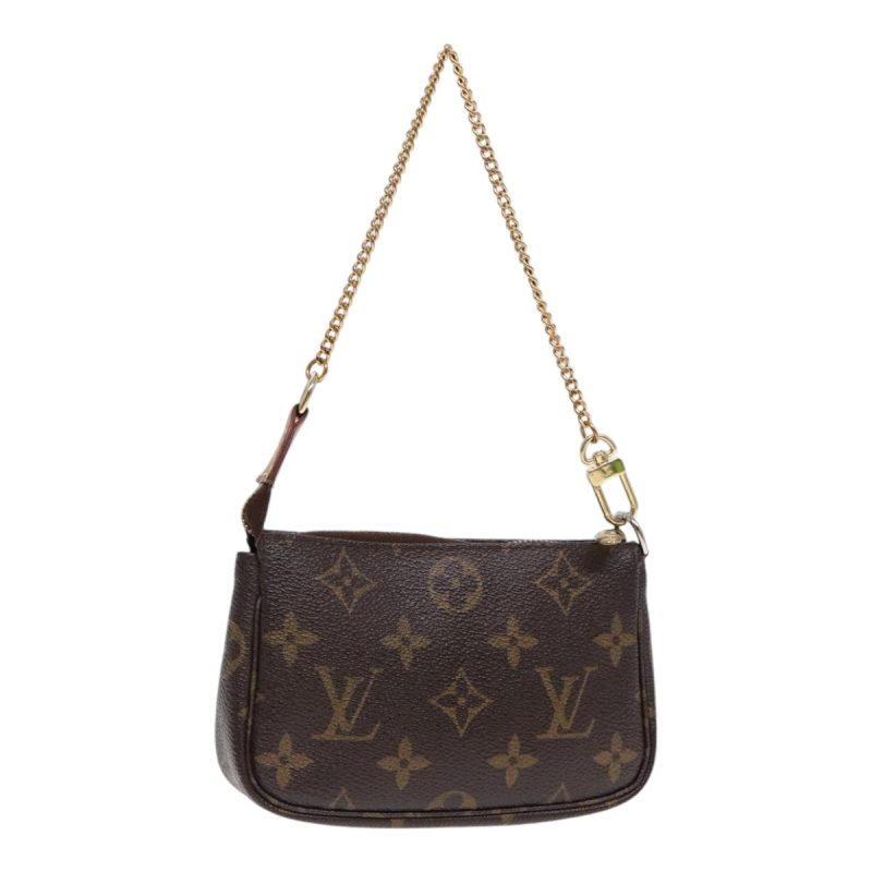 Louis Vuitton Monogram Mini Pochette Accessoires Pouch M58009  yk14736