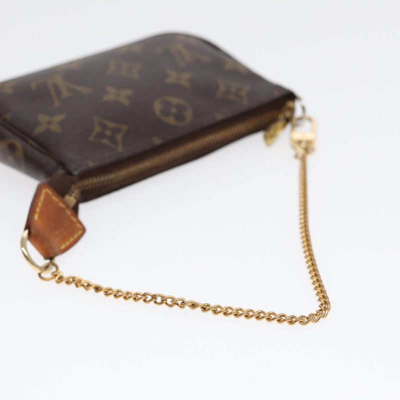 Louis Vuitton Monogram Mini Pochette Accessoires Pouch M58009  yk14736 - Image 6
