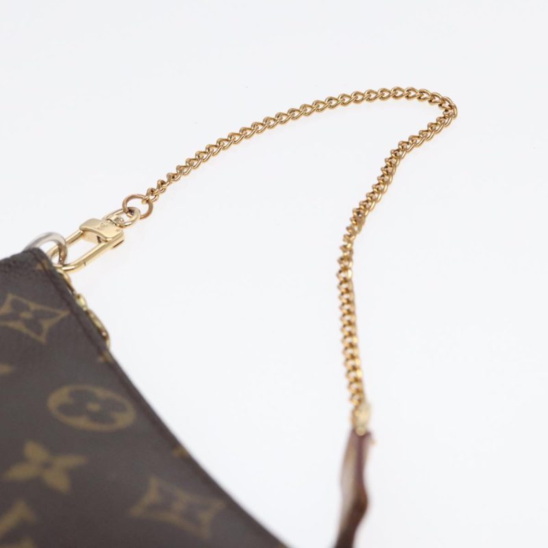 Louis Vuitton Monogram Mini Pochette Accessoires Pouch M58009  yk14736 - Image 7