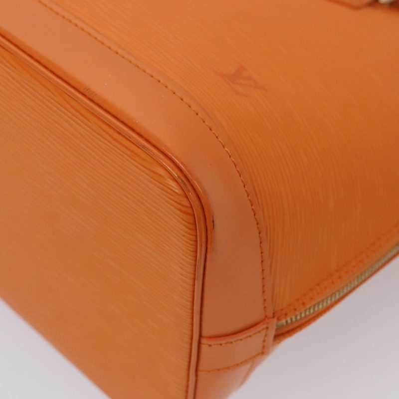Louis Vuitton Epi Alma Hand Bag Orange Mandarin M5214H  yk14740 - Image 9