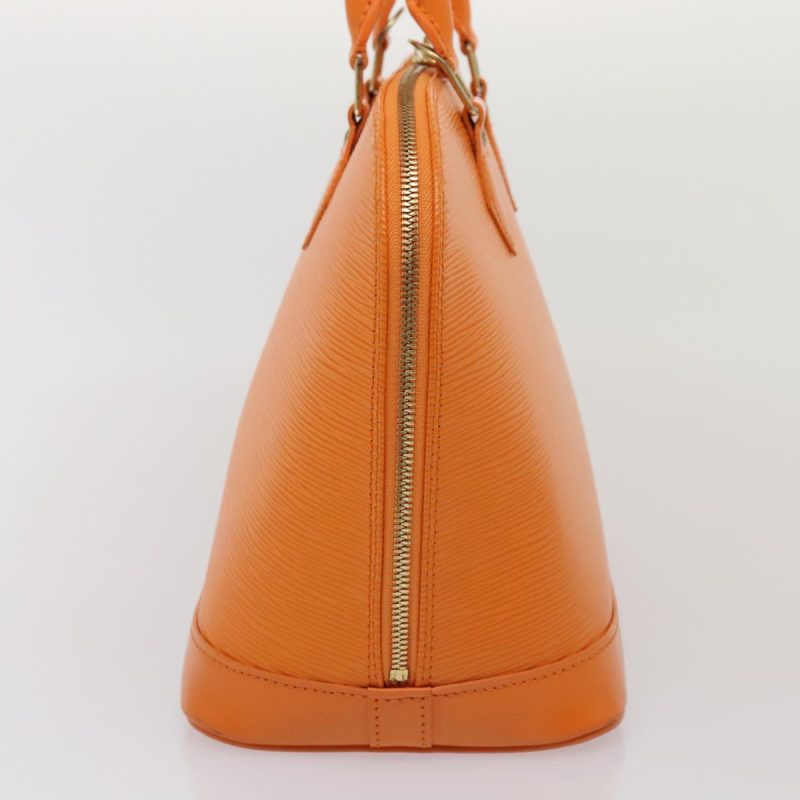 Louis Vuitton Epi Alma Hand Bag Orange Mandarin M5214H  yk14740 - Image 3