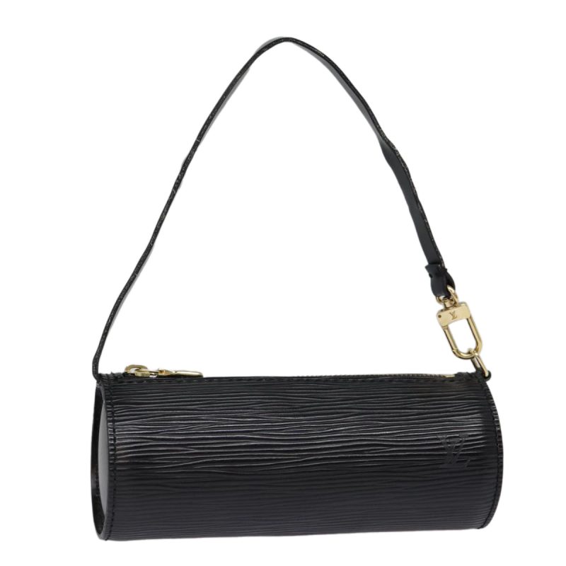 Louis Vuitton Epi Soufflot Pouch Black  yk14760