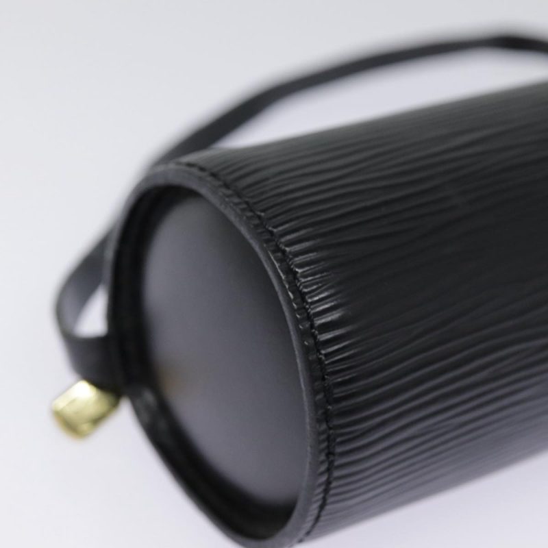 Louis Vuitton Epi Soufflot Pouch Black  yk14760 - Image 9