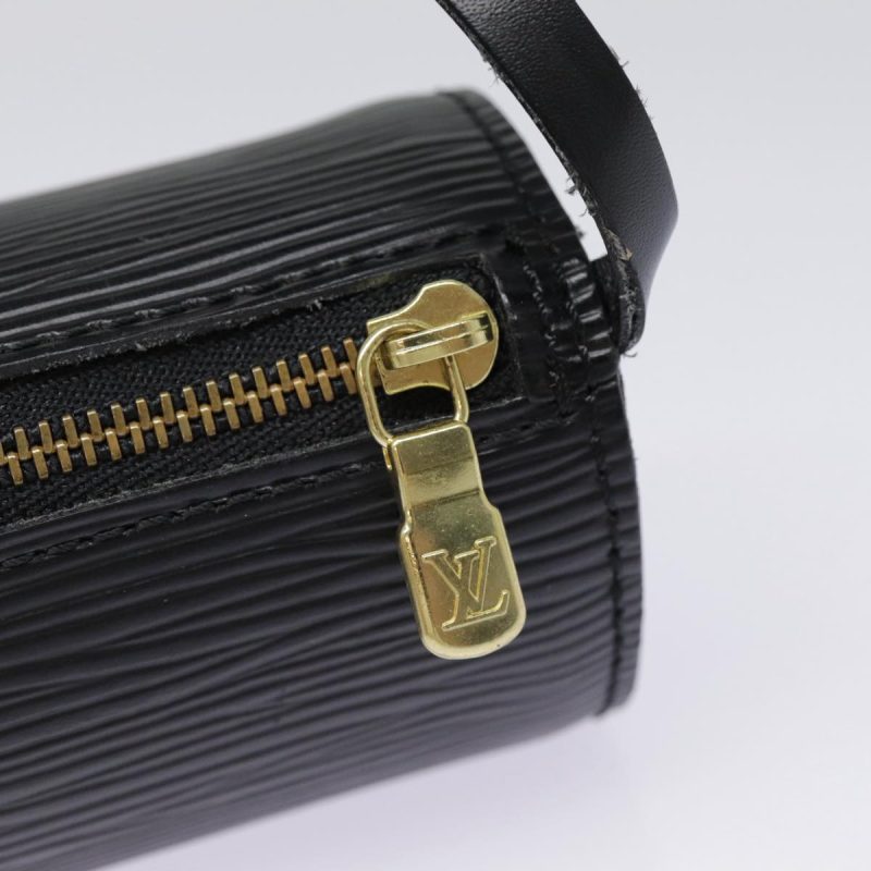 Louis Vuitton Epi Soufflot Pouch Black  yk14760 - Image 10