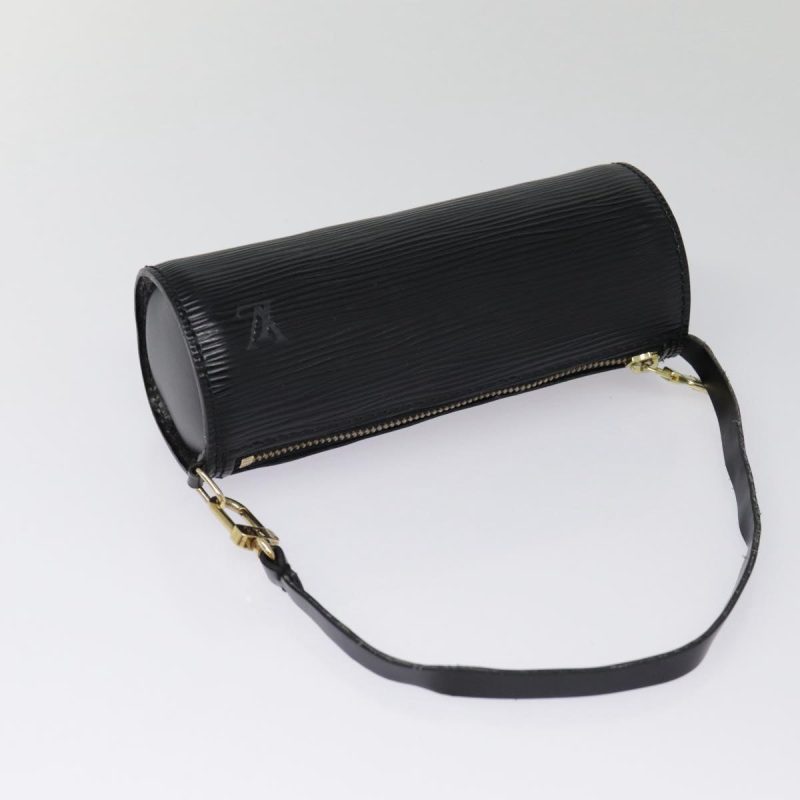 Louis Vuitton Epi Soufflot Pouch Black  yk14760 - Image 6