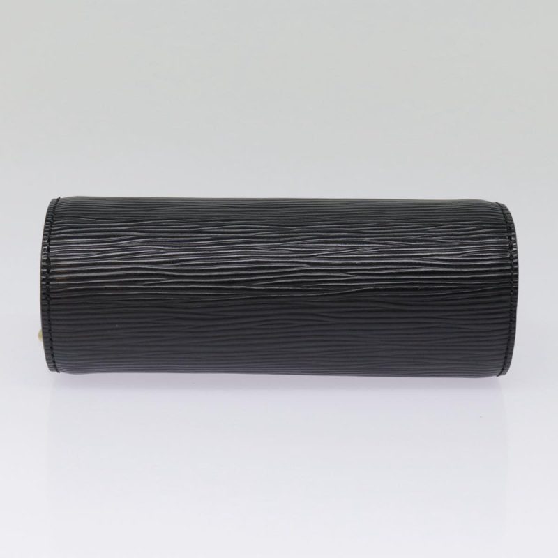 Louis Vuitton Epi Soufflot Pouch Black  yk14760 - Image 5