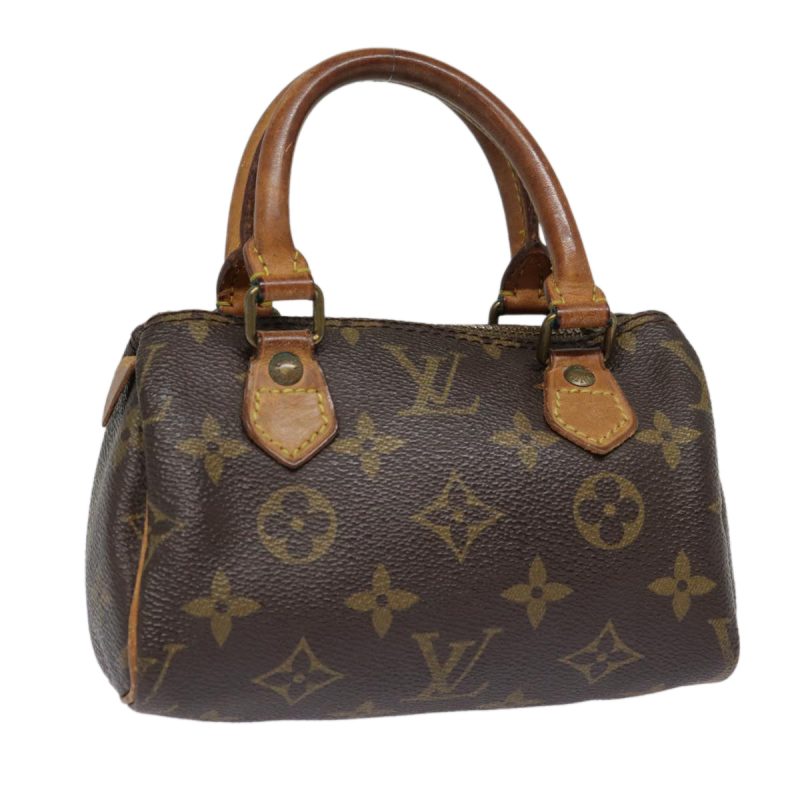 Louis Vuitton Monogram Mini Speedy Hand Bag Vintage M41534  yk14782