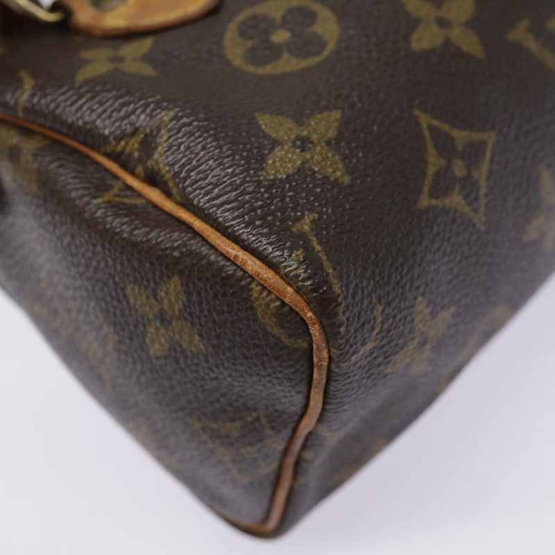 Louis Vuitton Monogram Mini Speedy Hand Bag Vintage M41534  yk14782 - Image 10