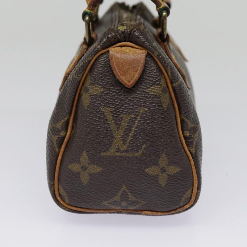 Louis Vuitton Monogram Mini Speedy Hand Bag Vintage M41534  yk14782 - Image 4