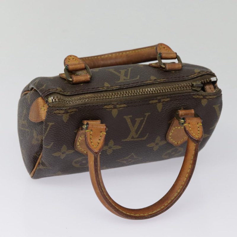 Louis Vuitton Monogram Mini Speedy Hand Bag Vintage M41534  yk14782 - Image 6