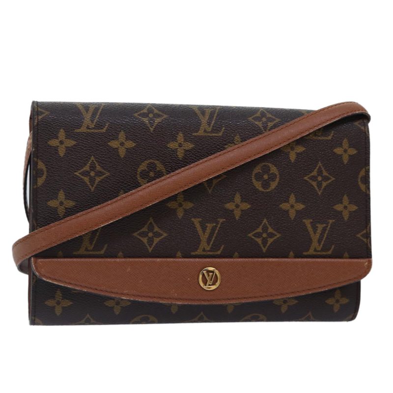 Louis Vuitton Monogram Bordeaux 24 Shoulder Bag M51798  yk14787