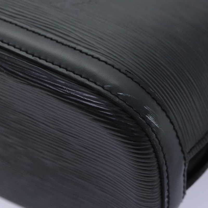 Louis Vuitton Epi Lussac Shoulder Bag Black M52282  yk14806 - Image 9