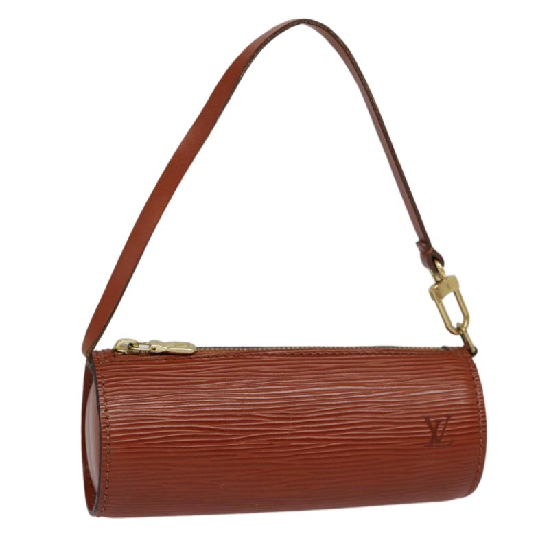 Louis Vuitton Epi Soufflot Pouch Brown  yk14808