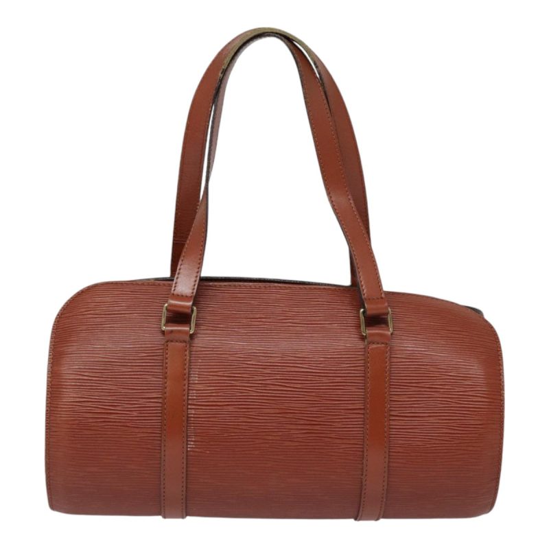 Louis Vuitton Epi Soufflot Hand Bag Brown M52223  yk14809 - Image 2