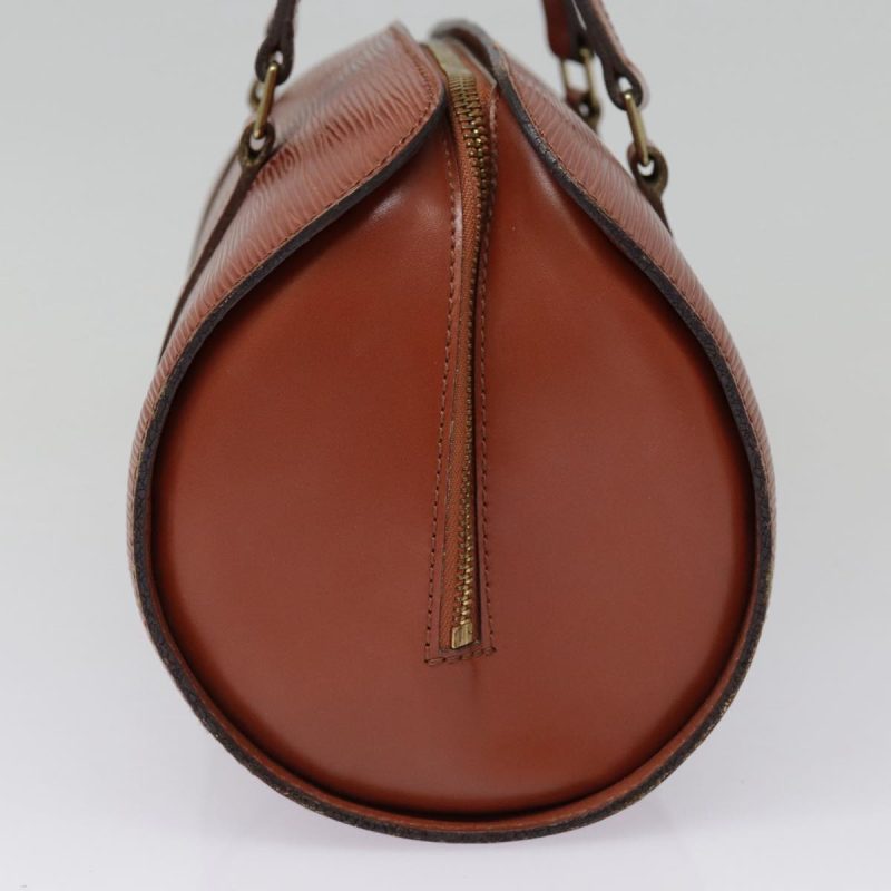 Louis Vuitton Epi Soufflot Hand Bag Brown M52223  yk14809 - Image 3