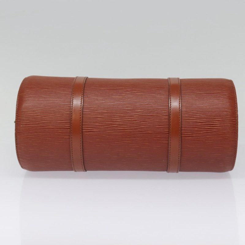 Louis Vuitton Epi Soufflot Hand Bag Brown M52223  yk14809 - Image 5