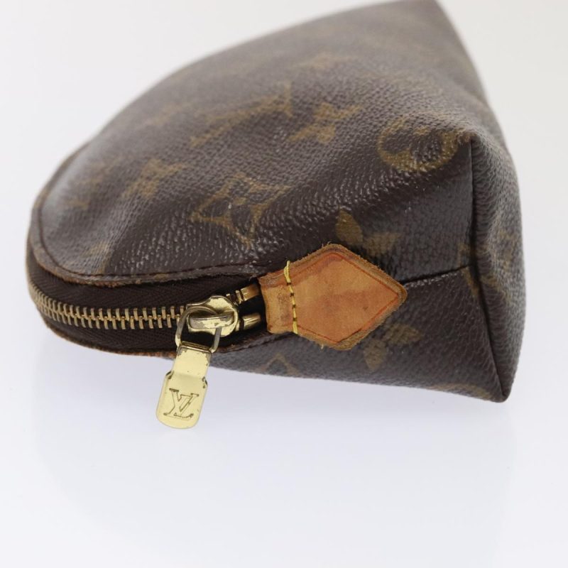 Louis Vuitton Monogram Pochette Cosmetic PM Cosmetic Pouch M47515 Auth yk14839 - Image 4