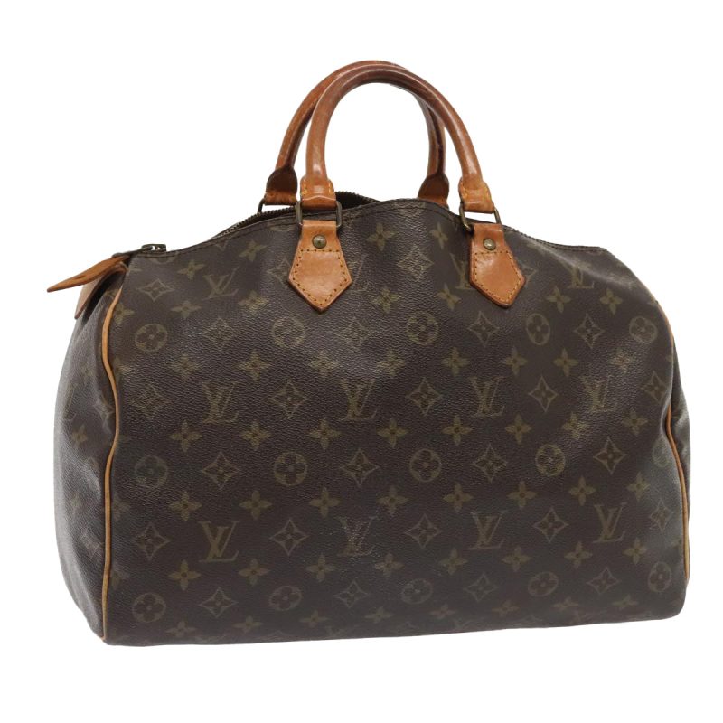 Louis Vuitton Monogram Speedy 35 Hand Bag M41524  yk14870