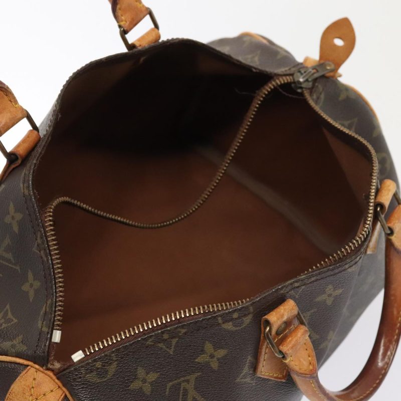 Louis Vuitton Monogram Speedy 35 Hand Bag M41524  yk14870 - Image 6