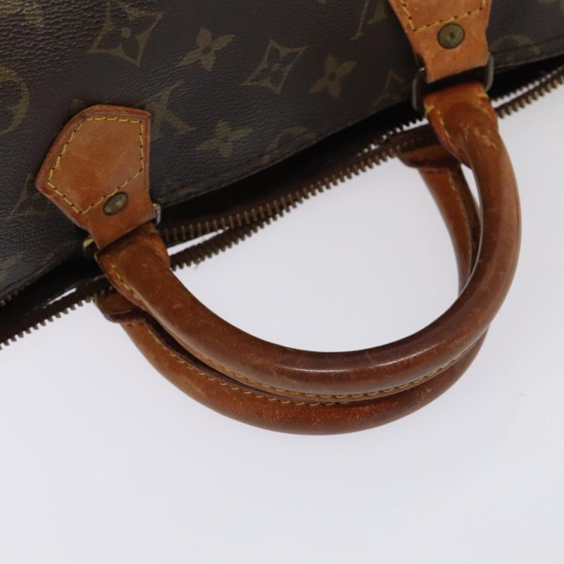 Louis Vuitton Monogram Speedy 35 Hand Bag M41524  yk14870 - Image 8