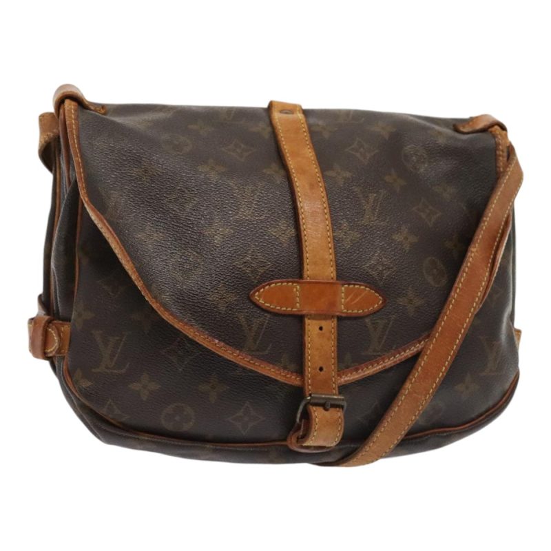 Louis Vuitton Monogram Saumur 30 Shoulder Bag M42256  yk14891