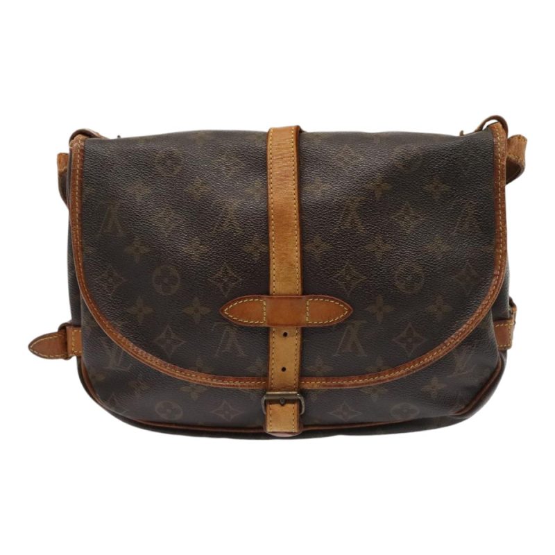 Louis Vuitton Monogram Saumur 30 Shoulder Bag M42256  yk14891 - Image 2