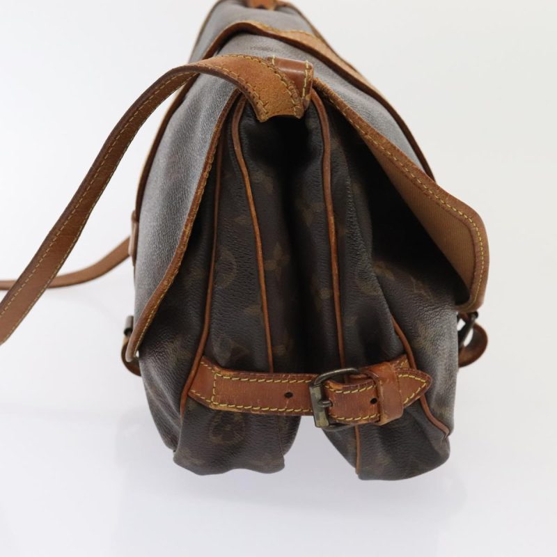 Louis Vuitton Monogram Saumur 30 Shoulder Bag M42256  yk14891 - Image 4