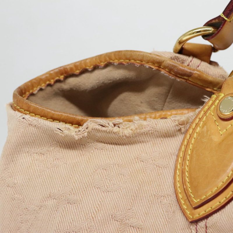 Louis Vuitton Monogram Denim Sun Beam Tote Bag Pink M40415  yk14907 - Image 4