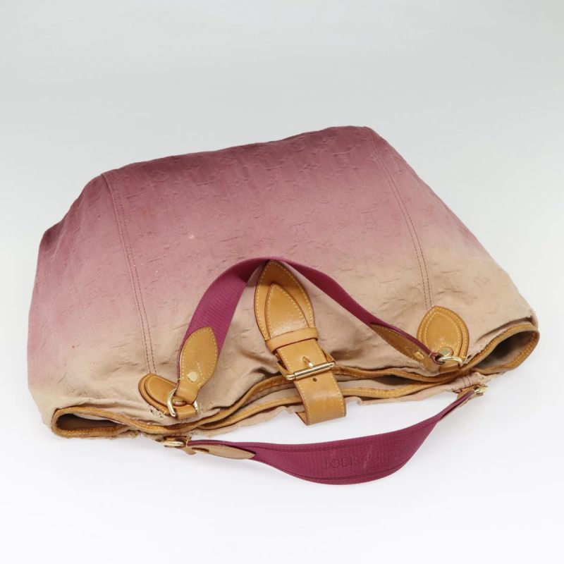 Louis Vuitton Monogram Denim Sun Beam Tote Bag Pink M40415  yk14907 - Image 7