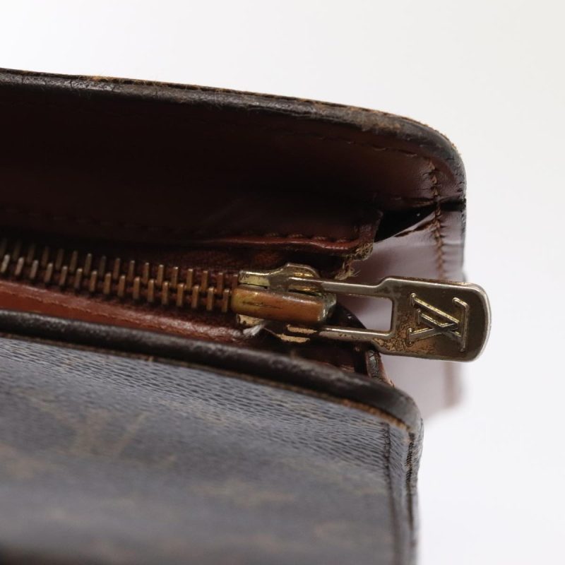 Louis Vuitton Monogram Pochette Homme Clutch Bag M51795  yk14917 - Image 9