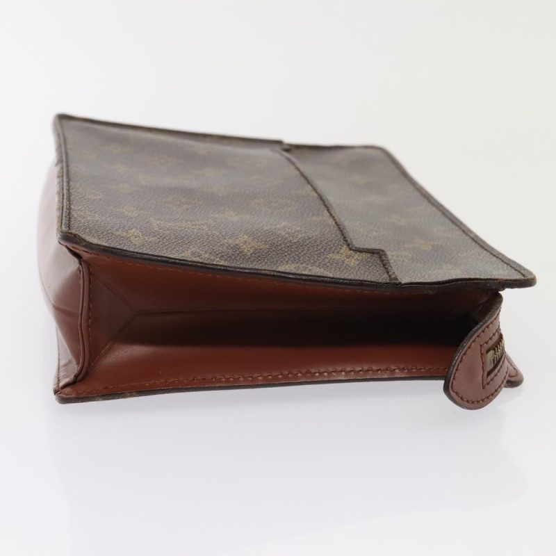 Louis Vuitton Monogram Pochette Homme Clutch Bag M51795  yk14917 - Image 3