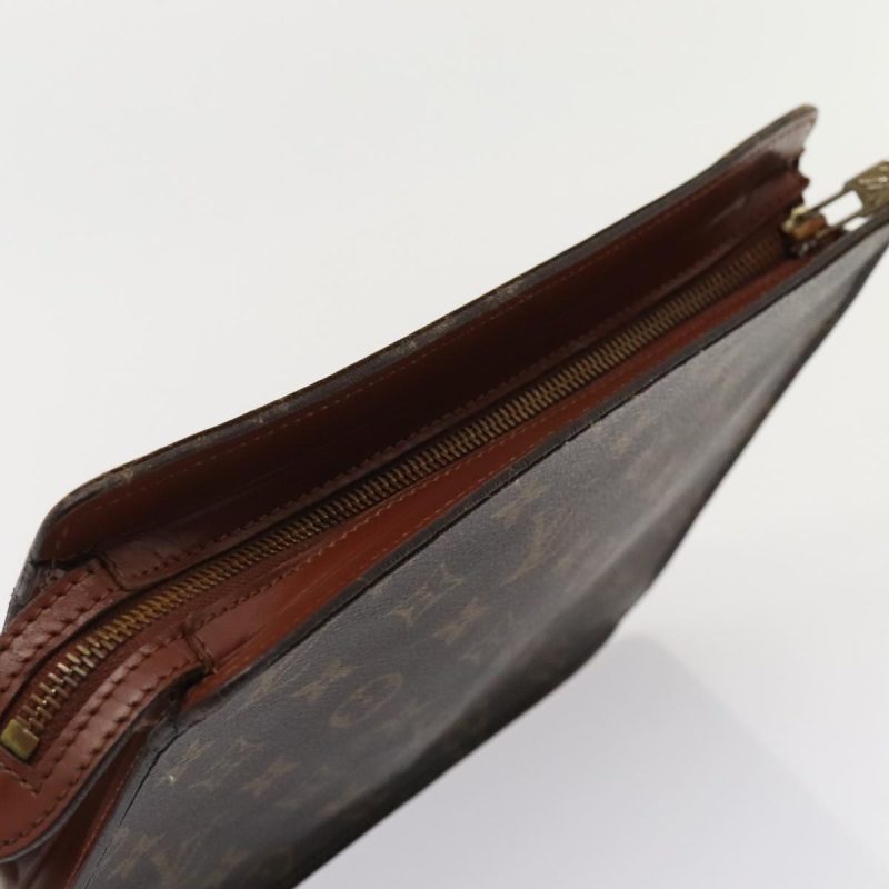 Louis Vuitton Monogram Pochette Homme Clutch Bag M51795  yk14917 - Image 5