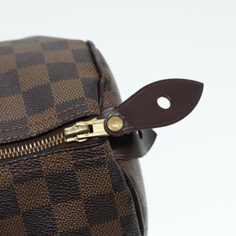 Louis Vuitton Damier Ebene Speedy 30 Hand Bag N41364  yk14923 - Image 10