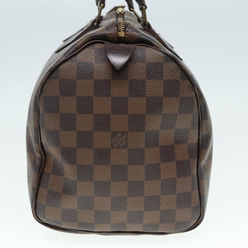 Louis Vuitton Damier Ebene Speedy 30 Hand Bag N41364  yk14923 - Image 4