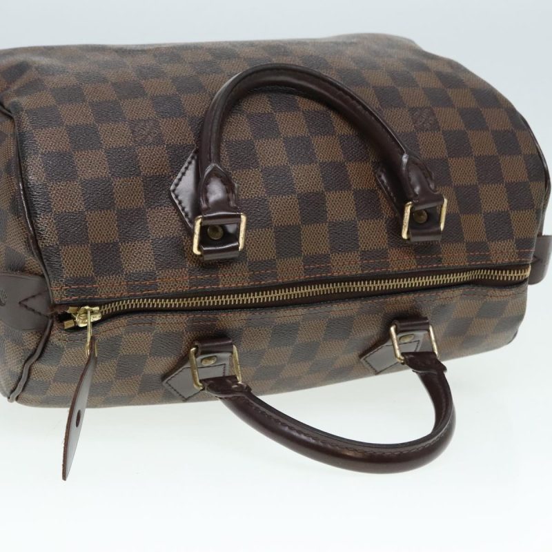 Louis Vuitton Damier Ebene Speedy 30 Hand Bag N41364  yk14923 - Image 6