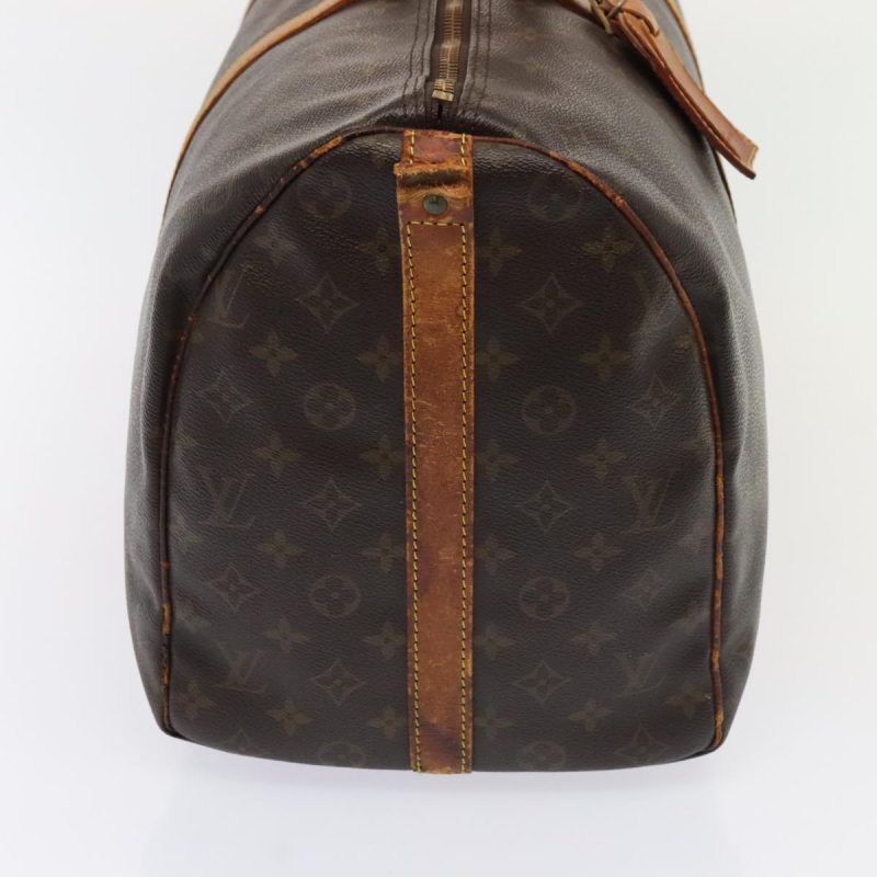 Louis Vuitton Monogram Keepall Bandouliere 50 Boston Bag M41416  yk14940 - Image 4