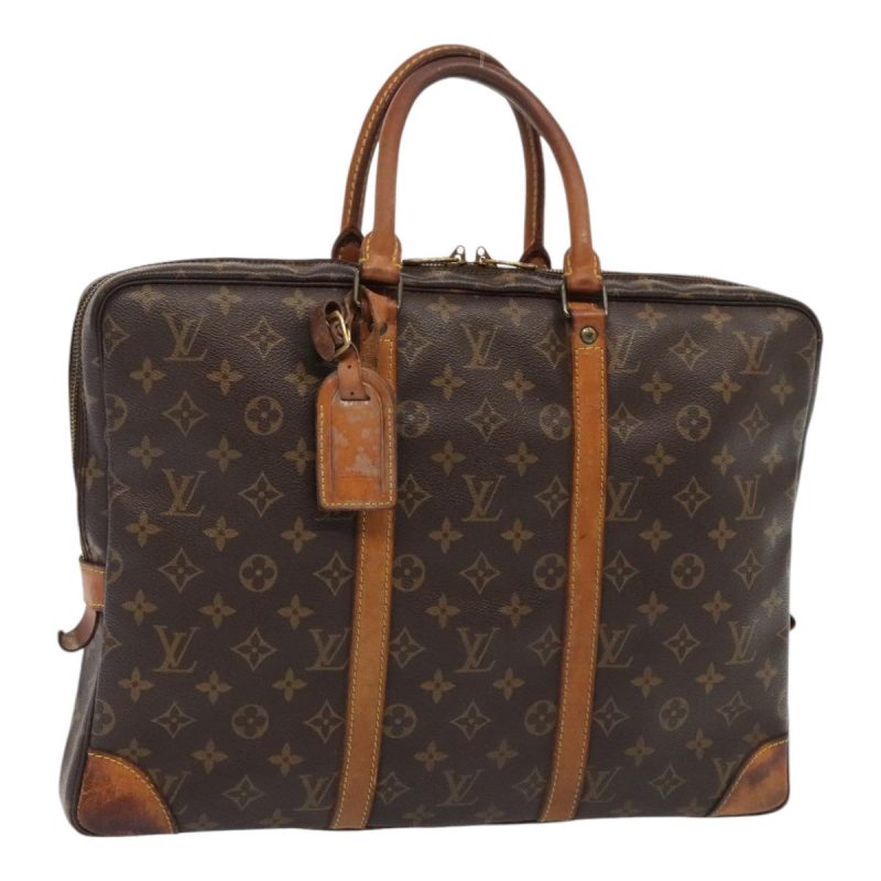 Louis Vuitton Monogram Porte Documents Voyage Business Bag M53361 Auth yk14957